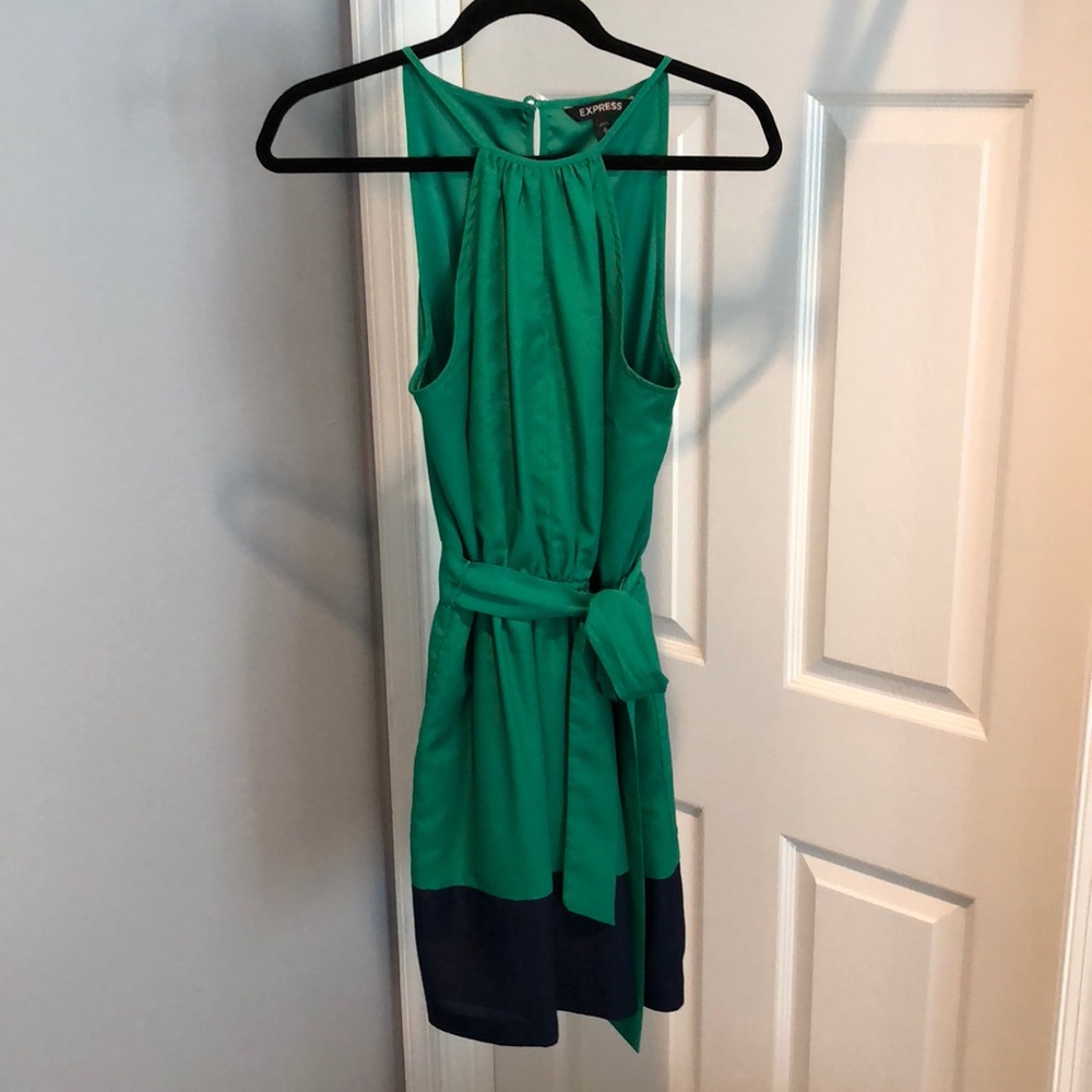 Express Colorblock Dress - Picture 2 of 4